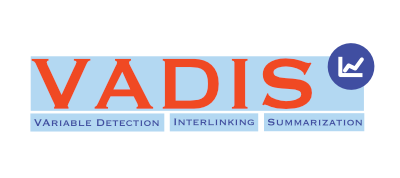 VAriable Detection, Interlinking and Summarization (VADIS) logo