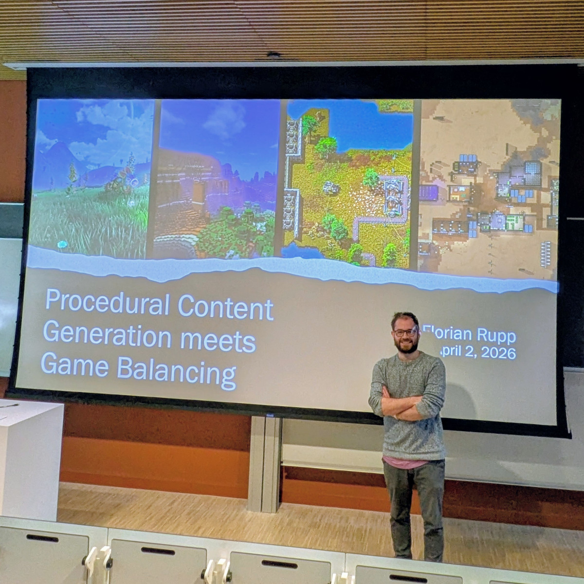 Florian Rupp gave a guest lecture at Leiden University