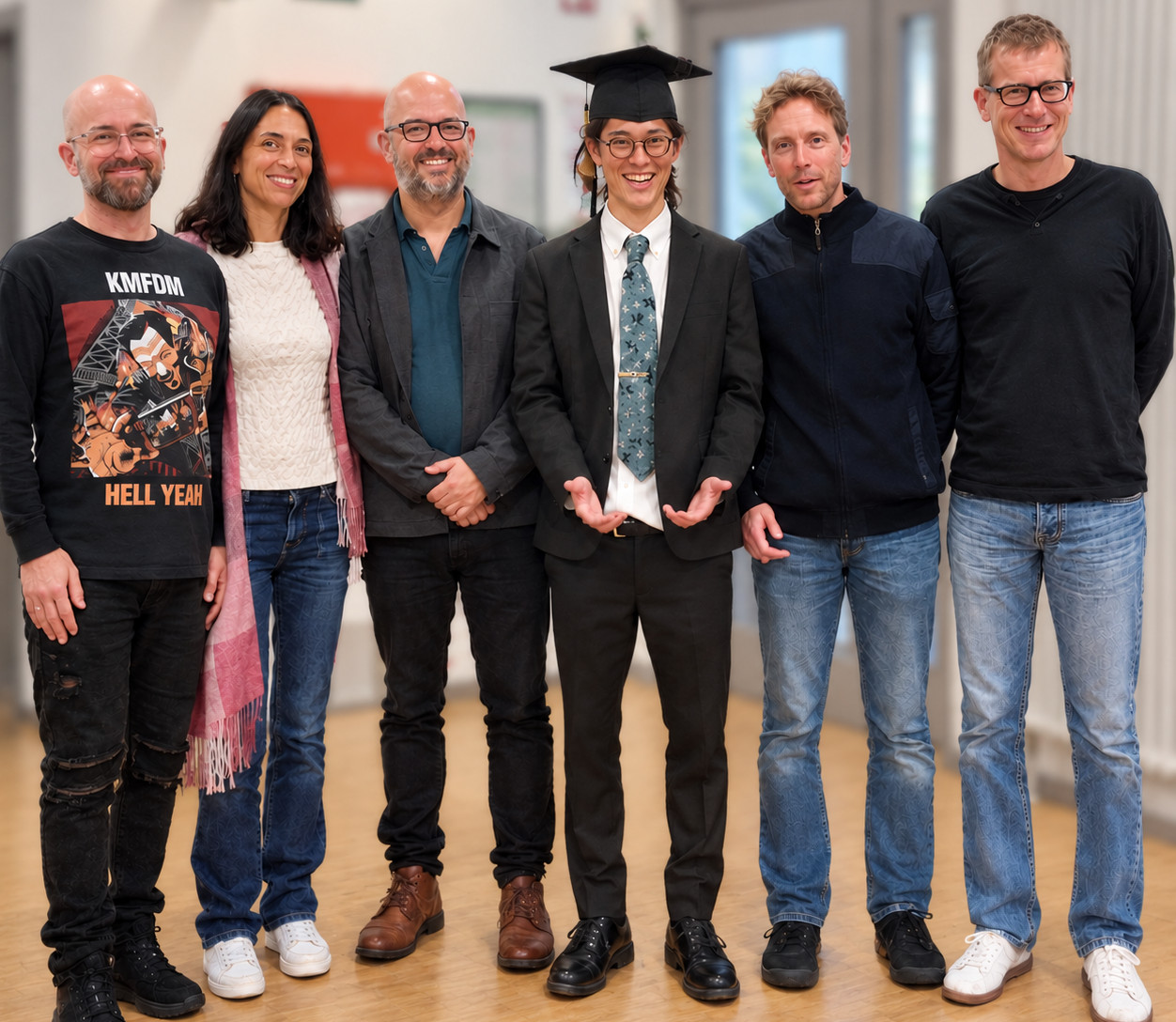 Sotaro Takeshita defended his doctoral thesis with summa cum laude.