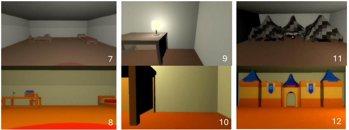 Different scenes from years apart.