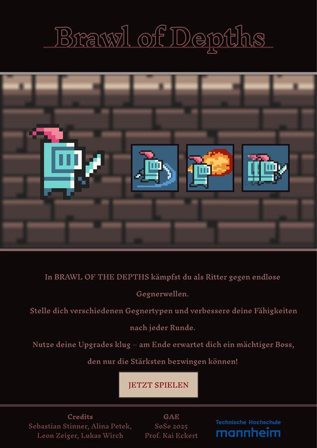 iExpo poster for Brawl of the Depths