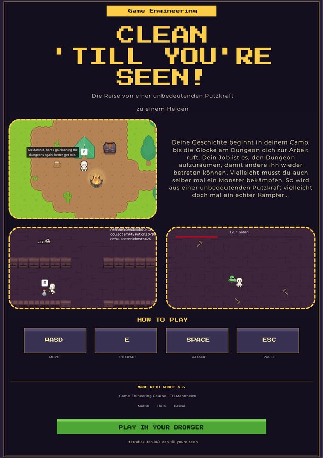 iExpo poster for Clean 'till you're seen!
