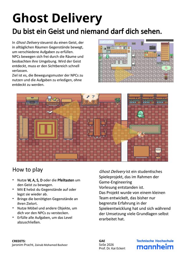 iExpo poster for Ghost Delivery