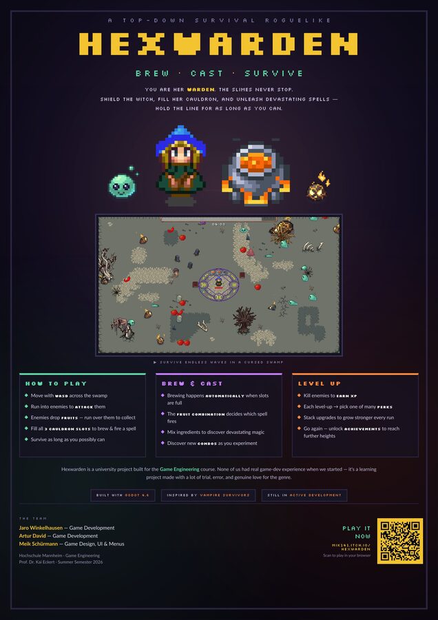 iExpo poster for Hexwarden