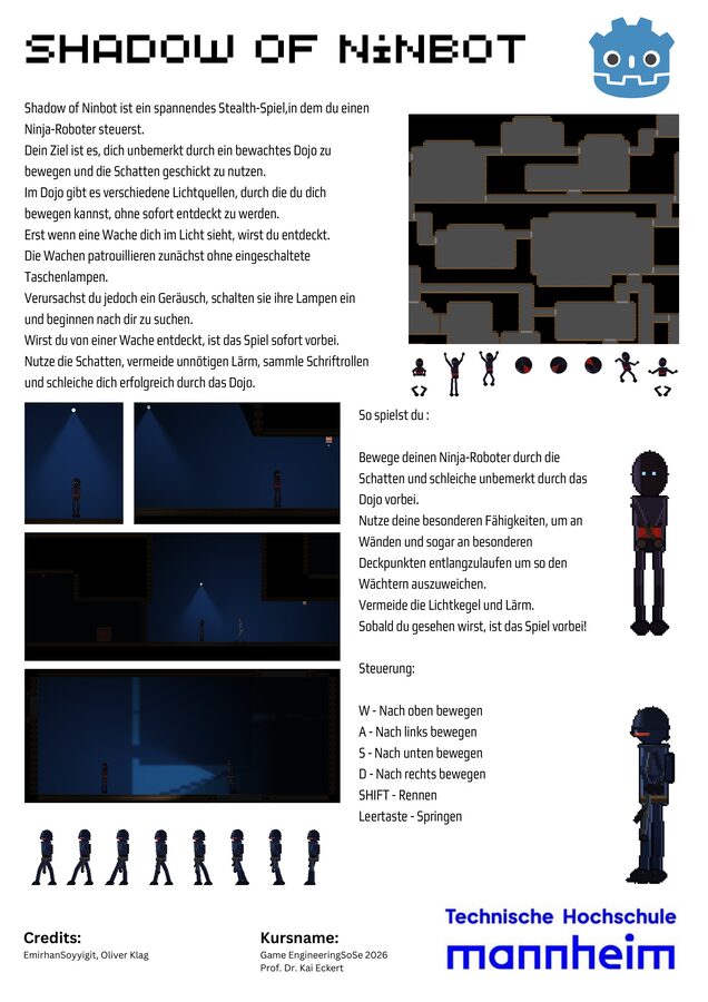 iExpo poster for Shadow of Ninbot